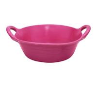 Perry Equestrian 12L Flexible Rubber Horse Feed Bucket - Pink - Stable Yard Water Tub
