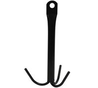 Perry Equestrian 3 Prong Tack Hook - Black