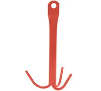 Perry Equestrian 3 Prong Tack Hook - Red