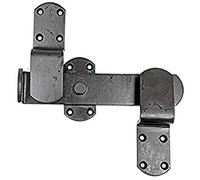 Perry Equestrian 509-PP0000BK No. 509/PP Kick Over Stable latches-prepacked, Black