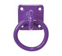 Perry Equestrian 515-PP0000PU 50 mm x 50 mm no.515/PP Chain Ring on Plate-Pack of 2 prepacked, Purple