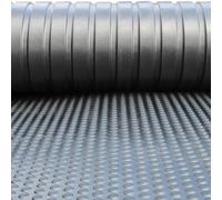 Perry Equestrian Bubbletop Rubber Stable Stall Matting 6ft x 4ft 15mm Anti-Fatigue, Waterproof, Slip-Resistant