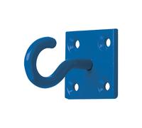 Perry Equestrian Chain Hook on Plate (2 Pack) - Blue