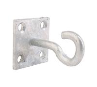 Perry Equestrian Chain Hook on Plate Pack of 2 in Silver Perry Equestrian Silver