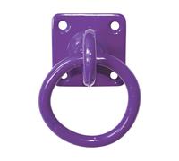 Perry Equestrian Chain Ring on Plate - Purple - Single