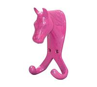 Perry Equestrian Horse Head Double Stable/Wall Hook - Green