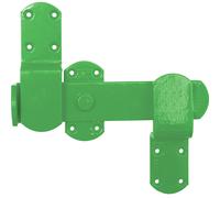 Perry Equestrian Kickover Stable Latches - Green