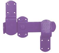 Perry Equestrian Kickover Stable Latches - Purple