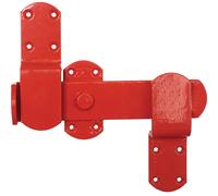 Perry Equestrian Kickover Stable Latches - Red