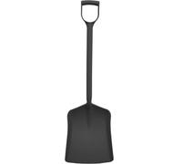 Perry No.7095 One Piece Moulded Polypropylene Shovel - Black