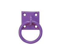 Perry Equestrian No.515 Chain Ring on Plate 50mm x 50mm Purple