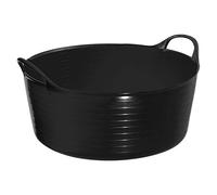 Perry Equestrian No.7119 Flexi-Fill Shallow Tubs/Trugs 15 Litre Capacity, Black