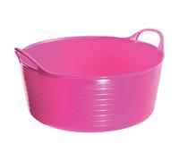 Perry Equestrian No.7119 Flexi-Fill Shallow Tubs/Trugs 15 Litre Capacity, Pink