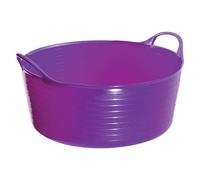 Perry Equestrian No.7119 Flexi-Fill Shallow Tubs/Trugs 15 Litre Capacity, Purple