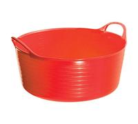 Perry Equestrian No.7119 Flexi-Fill Shallow Tubs/Trugs 15 Litre Capacity, Red