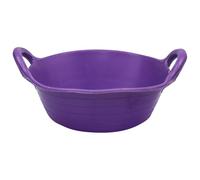 Perry Equestrian Rubber Feed Skip 12 Litre Purple