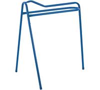 Perry Equestrian Unisex's 539-0000BL No.539 Collapsible/Portable Saddle Stand, Blue, one size