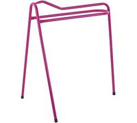 Perry Equestrian Unisex's 539-0000PK No.539 Collapsible/Portable Saddle Stand, Pink, one size