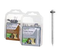 Perry Hex Head Landscape Screws Sleeper Decking Timberfix Index Stainless Steel 63mm