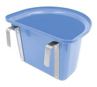 Perry Hook Over Feeding Manger 12L - Portable Horse Stable Door Livestock Feeder
