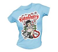 Perry,Katy - T-Shirt Tg.M Thinking of You Blu