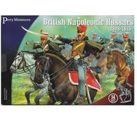 Perry Miniatures British Napoleonic Hussars 1808-1815 - 14 Mounted ( 28mm ) BH80