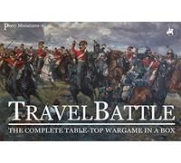 Perry Miniatures Travel Battle BB2: 8mm Hard Plastic Napoleonic Miniatures Game for Teens & Youth, Compact & Portable, 16 Battlefield Configurations, Ages 14+