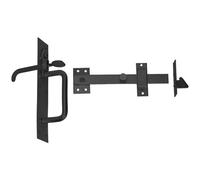 Perry No.50/4S Heavy Suffolk Latch - Std. Thumb Piece 75mm - Black