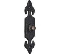 Perry Old Hill Ironworks Fleur De Lys Door Bell Push
