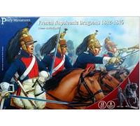 Perry PMFN130 Miniatures 28mm - Napoleonic French Dragoons 1812-1815