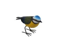 Perry Primus Metal Small Blue Tit - Handcrafted Bird Garden Decor Ornament