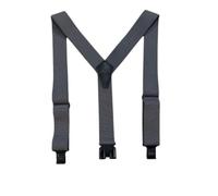 PERRY SUSPENDERS 2" Premium, Gray, Default