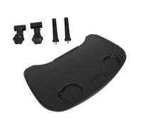 PERSELOSO 1 PC Durable Detachable Wheelchair Tray Practical Table Board with Cup Holder Easy Installation for Standard Wheelchairs Portable Dining for Elderly and Disabled Users Random Color