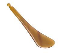 PERSELOSO 1 PC Yak Horn Gua Scraping Tool Compact Massage Board for Facial and Eye Care Smooth Surface Lightweight Design for Travel Enhances Circulation and Delays Aging
