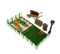 PERSELOSO 1 Set Miniature Dollhouse Farm Supplies Realistic Sand Table Model Decor for Imaginative Play Enhances Creativity Motor Skills for Home School Kindergarten