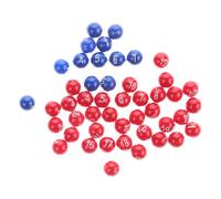 PERSELOSO 1 Set Plastic Lottery Balls Numbered Party Game Balls for Raffles and Gatherings for Fun Events and Activities