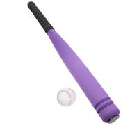 PERSELOSO 1 Set Sponge Rubber Baseball Set for Soft Ball Bat Fun Outdoor Activity to Enhance Motor Skills for Backyard Park and Parties Random Color