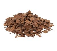 PERSELOSO 100g Medium Toast Oak Chips for Wine and Whiskey Brewing, Well Toasted Oak Adds Flavour to Red Wine, Brandy and Home Brewing Supplies,
