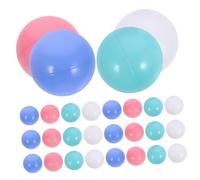 PERSELOSO 100pcs Colorful Ocean Balls for Non Toxic Play Pit Balls for Swimming Pools Play Tents and Bathtubs Educational and Fun Props for Pink White Blue