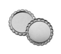 PERSELOSO 100pcs Diy Pendants Craft Beer Bottle Caps Punched Flattening Process Cap for Jewelry Making