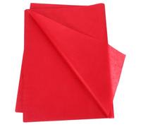 PERSELOSO 100pcs Handmade Origami Copy Paper Red Packing Tissue Paper for DIY Crafts Floral Wraps Present Packaging Materials Creative Wrapping Supplies Tissue for Wrapping