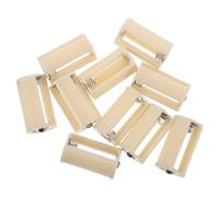 PERSELOSO 10pcs 3 Slot Aa Battery Holder Parallel Battery Converter Tool with Plastic and Alloy Material, Stable Power Supply for Emergencies and Outdoor Trips