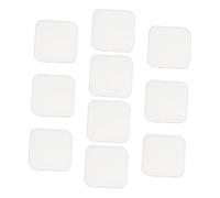 PERSELOSO 10pcs Cotton Face Towel Baby Saliva Towels Double-Layer Soft Absorbent Fast Drying Does Not Irritate The Skin for Feeding and Bathing New Mom Dad