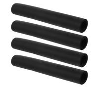 PERSELOSO 10pcs Dog Leash Sponge Wrap Sleeves for Pet Leash Handle Grip Black Sponge Material Extends Service Life for Walks and Outdoor Activities