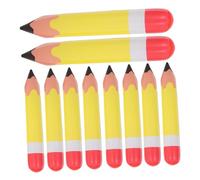 PERSELOSO 10pcs Giant Inflatable Pencil Decorations PVC Party Crayon for Birthday and Halloween Celebrations Blowing Pencil Decor for Fun Indoor Outdoor Events