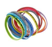 PERSELOSO 12pcs Multiplication Tables Silicone Wristbands, Comfortable and Decorative Wrist Straps, Practical Learning Tool for Birthdays of Classmates