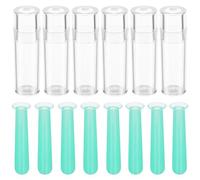 PERSELOSO 15 Pcs Silicone Lens Removal and Applicator Tool Set for Rgp Hard Lenses, Safe Use Hollow Suction Plunger, for Convenient Lens Insertion and Removal