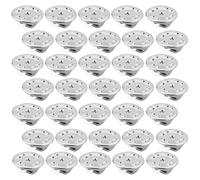 PERSELOSO 150pcs Pin Backs Clutch Back DIY Accessory Silver Copper Wear-Resistant Tight Fit Replacement for Jewelry Making Daily Use