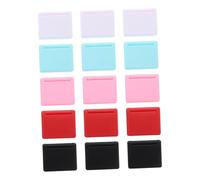 PERSELOSO 15Pcs Miniature Laptop Model Plastic Computer Decoration for Dollhouse Office DIY Micro Landscape Educational gift for for for for for for in Pink Black White Red Green