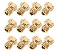 PERSELOSO 15pcs Stove Orifices: M6x0.75mm Propane Gas Burner Jet Nozzle Conversion Kit for DIY Propane Gas Range Conversion Replacement Parts
